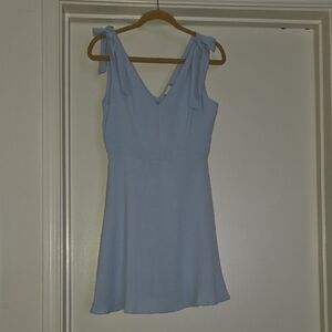Altar'd State Sky Blue Sleeveless Mini Dress